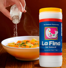 Cargar imagen en el visor de la galería, La Fina Sal en Bote 4 piezas de 1 kg - KOZ