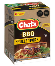 Cargar imagen en el visor de la galería, Chata Pulled Pork en Salsa BBQ 4 sobres de 860 grs - KOZ
