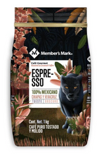 Cargar imagen en el visor de la galería, Café Espresso Member's Mark 1 kg - ZK