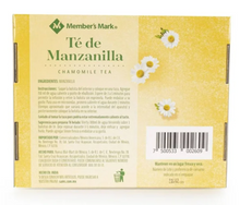 Cargar imagen en el visor de la galería, Té de Manzanilla Member's Mark 200 Bolsas de 1.2 g -ZK