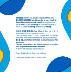 Agua Purificada Members Mark 12 pzas de 1.5 l c/u - ZK