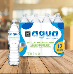 Agua Purificada Members Mark 12 pzas de 1.5 l c/u - ZK