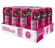 Cargar imagen en el visor de la galería, Bebida Carbonatada XOT Energy Adicionada con Cafeína 12 pzas de 470 ml -ZK