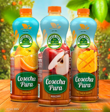 Cargar imagen en el visor de la galería, Bebidas COSECHA PURA Manzana, Naranja, Mango 6 pzas de 1 l c/u - ZK