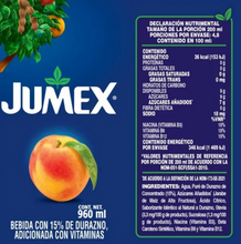 Cargar imagen en el visor de la galería, Bebida JUMEX con Durazno 960 ml - ZK