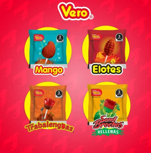 Cargar imagen en el visor de la galería, Surtido de Paletas Vero Mix Banda Fuego 65 pzas - ZK