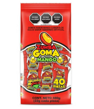 Cargar imagen en el visor de la galería, Gomita Zumba Goma Mango 40 pzas - ZK