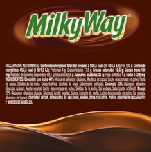 Cargar imagen en el visor de la galería, Chocolates Milky Way Minis 65 pzas de 8.5 g c/u -ZK