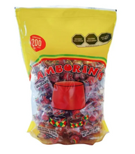 Cargar imagen en el visor de la galería, Golosina Sabor Tamarindo y Chile Tamborines 200 pz -ZK