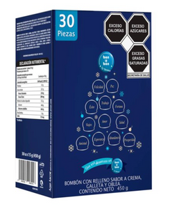 Bombón Bon o Bon Cookies & Cream 30 Pzas -ZK