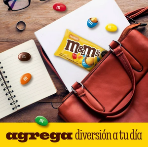 M&Ms Chocolates con leche y Cacahuate 8 piezas de 43.8 g - ZK
