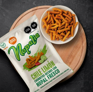 Churros de Nopal Nopalia Chile-Limón 650 g - ZK