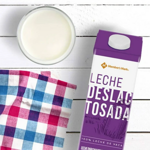 Leche Deslactosada Member's Mark 12 pzas de 1 l c/u - ZK