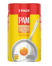 Cargar imagen en el visor de la galería, Pack de Aceite Vegetal Comestible PAM de Canola, Coco y Palma en Aerosol 2 pzas 340g c/u -ZK