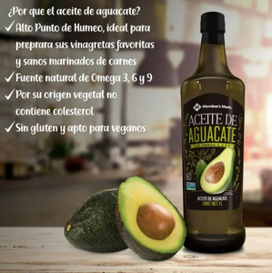 Aceite de Aguacate Member's Mark 1 l - ZK