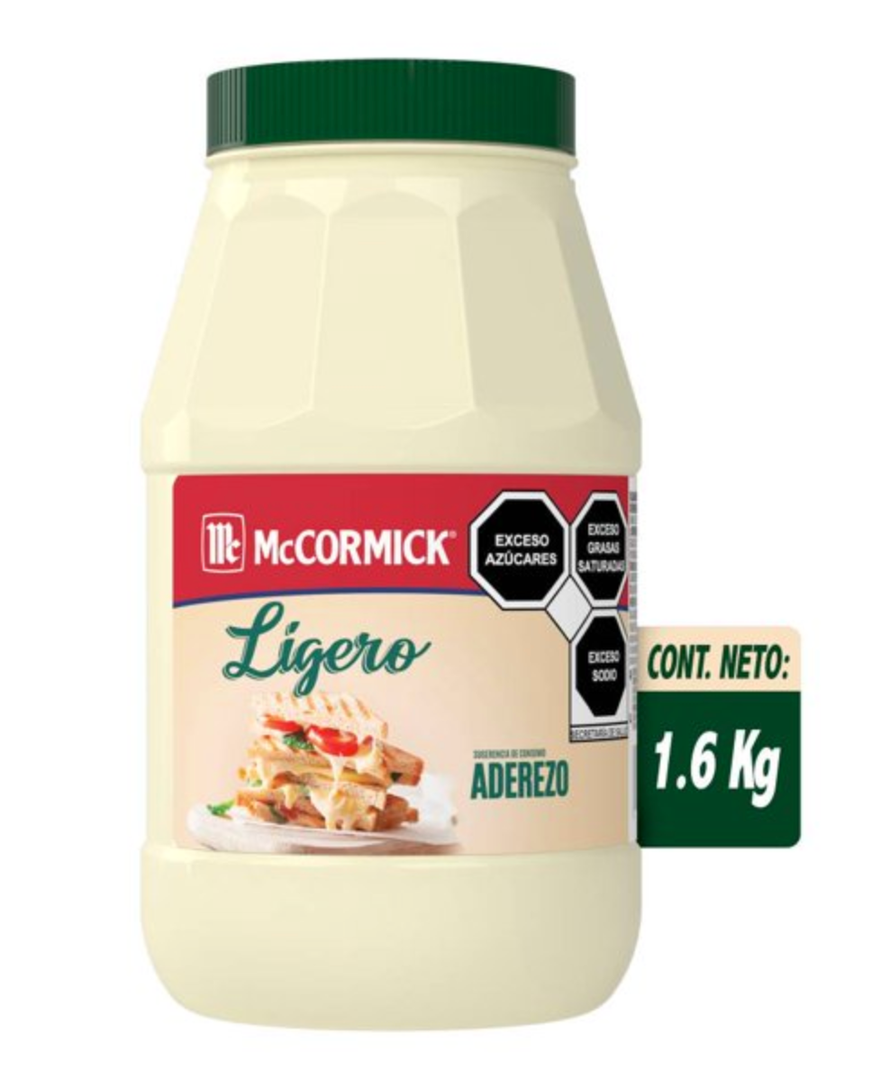 Aderezo mccormick Ligero 1.6 Kg - ZK