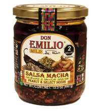 Cargar imagen en el visor de la galería, Salsa Macha Don Emilio Cacahuate y Semillas Selectas 440 g - ZK