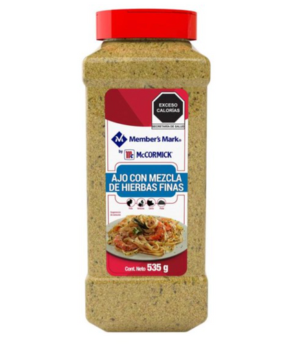 Ajo con Mezcla de Hierbas Finas Member's Mark by McCormick 535 g -ZK