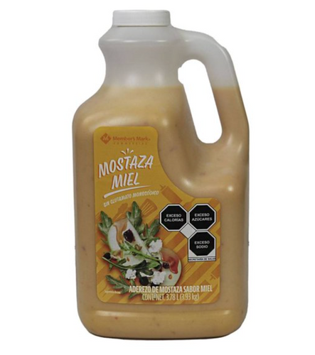 Aderezo Member's Mark Mostaza con Miel 3.78 l - ZK