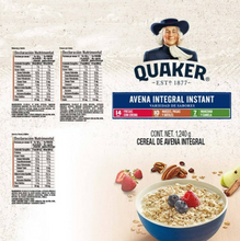 Cargar imagen en el visor de la galería, Avena Integral Quaker Instant Variedad de sabores 31 pzas -ZK