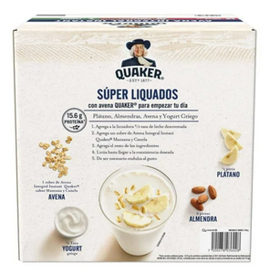 Avena Integral Quaker Instant Variedad de sabores 31 pzas -ZK
