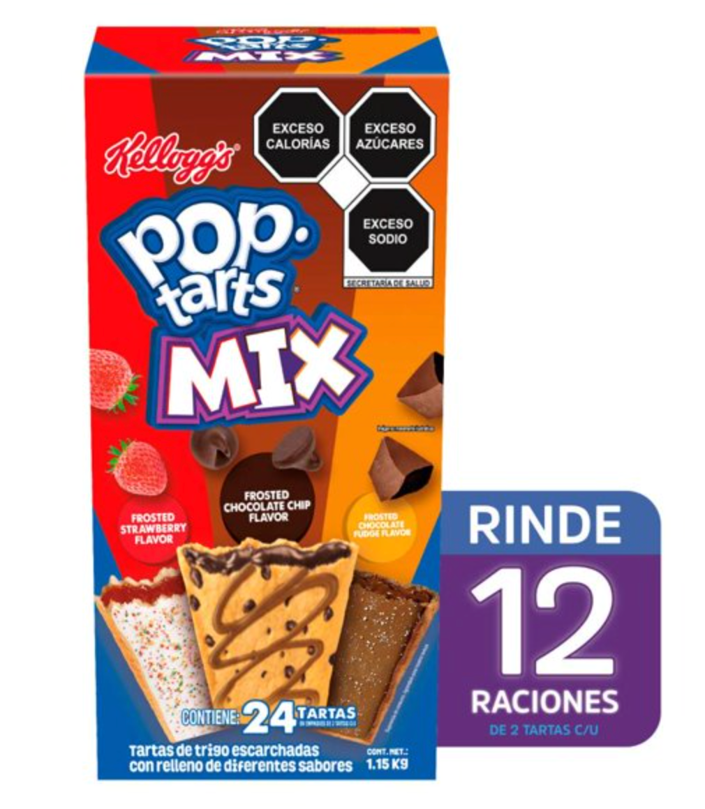 Tartas Pop Tarts Kellogg's Mix 24 pzas - ZK