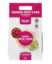 Cargar imagen en el visor de la galería, Galletas Okko SuperFoods Rice Cake Arroz y Quinoa 32 pzas - ZK