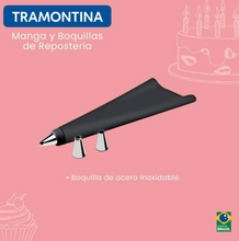Cargar imagen en el visor de la galería, Manga y Duyas de Repostería Tramontina 4 pzas -ZK