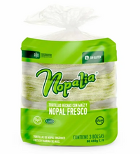 Cargar imagen en el visor de la galería, Tortillas de Nopal Orgánico Nopalia 1.35 kg -ZK