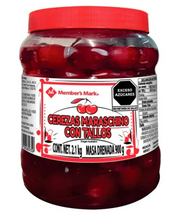 Cargar imagen en el visor de la galería, Cerezas con Tallos Member's Mark Maraschino 2.1 k -ZK