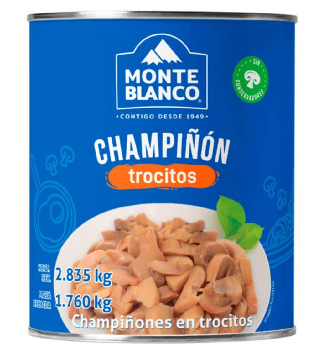 Champiñón en Trozos Monte Blanco 2.835 kg -ZK