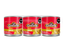 Cargar imagen en el visor de la galería, Chiles Largos La Costeña en Escabeche 3 pzas de 380 g c/u - ZK