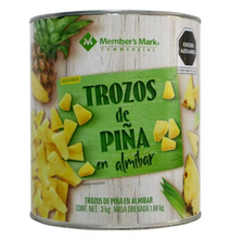 Cargar imagen en el visor de la galería, Piña en Almíbar Member&#39;s Mark en Trozos 3 kg - ZK