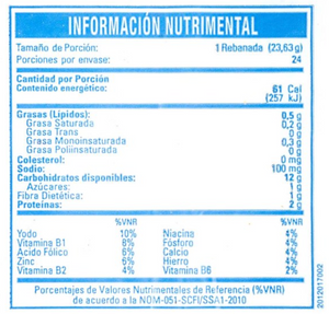 Pan Blanco de Caja Member's Mark 567 g -ZK