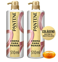 Cargar imagen en el visor de la galería, Crema para Peinar Pantene Pro-V Miracles Colágeno Nutre &amp; Revitaliza 2 pzas de 510 ml c/u - ZK