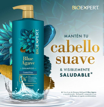 Cargar imagen en el visor de la galería, Shampoo Bioexpert Blue Agave Control Frizz 1 l - ZK
