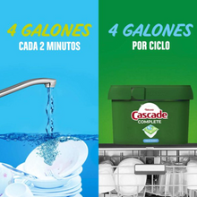 Cargar imagen en el visor de la galería, Detergente en Cápsulas Cascade Complete Para Lavavajillas 38 pzas - ZK