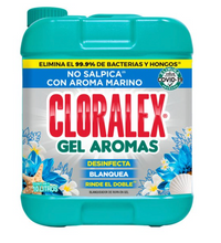 Cargar imagen en el visor de la galería, Blanqueador de Ropa en Gel Cloralex Aromas Marino 10 l - ZK