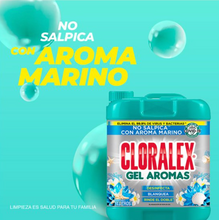 Cargar imagen en el visor de la galería, Blanqueador de Ropa en Gel Cloralex Aromas Marino 10 l - ZK