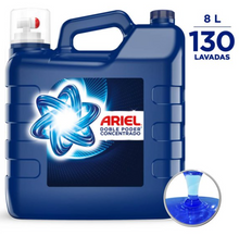 Cargar imagen en el visor de la galería, Detergente Líquido Concentrado Ariel Doble Poder 8 L - ZK