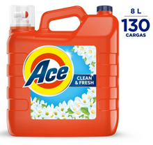 Cargar imagen en el visor de la galería, Detergente Líquido ACE CLEAN AND FRESH Clean &amp; Fresh 8 l - ZK