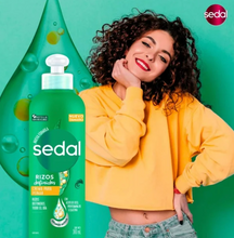 Cargar imagen en el visor de la galería, Crema para Peinar Sedal Rizos Definidos 3 pzas de 380 ml c/u - ZK