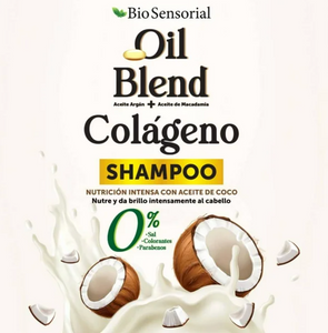 Shampoo Bio Sensorial Nutrición Intensa con Aceite de Coco 1 l - ZK