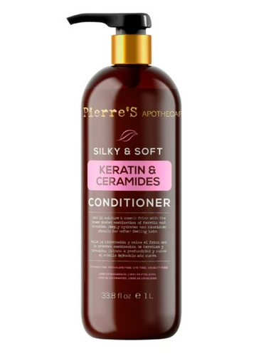 Acondicionador Pierres Apothecary Keratina y Ceramida 1 l - ZK