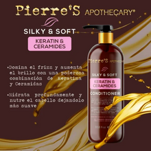 Cargar imagen en el visor de la galería, Acondicionador Pierres Apothecary Keratina y Ceramida 1 l - ZK