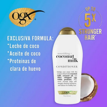 Cargar imagen en el visor de la galería, Acondicionador Ogx Coconut Milk 750 ml - ZK