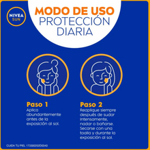 Cargar imagen en el visor de la galería, Protector Solar Facial Nivea Sun Control de Brillo Efecto Mate FPS50+ 2 pzas de 50 ml c/u - ZK