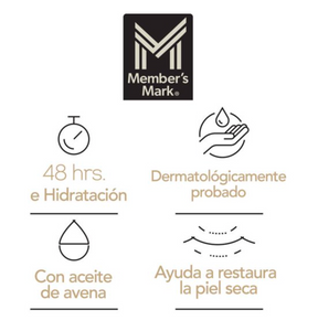 Crema Corporal Humectante Member's Mark 1 l - ZK