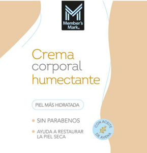 Crema Corporal Humectante Member's Mark 1 l - ZK