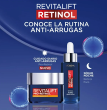 Cargar imagen en el visor de la galería, Rutina Anti Arrugas Retinol L'Oréal Revitalift Serum 30 ml + Crema 50 ml - ZK
